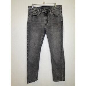 Levi’s 511 Gray Slim Straight Leg Jeans Sz 34 x 32 Men’s Cotton Casual Classic